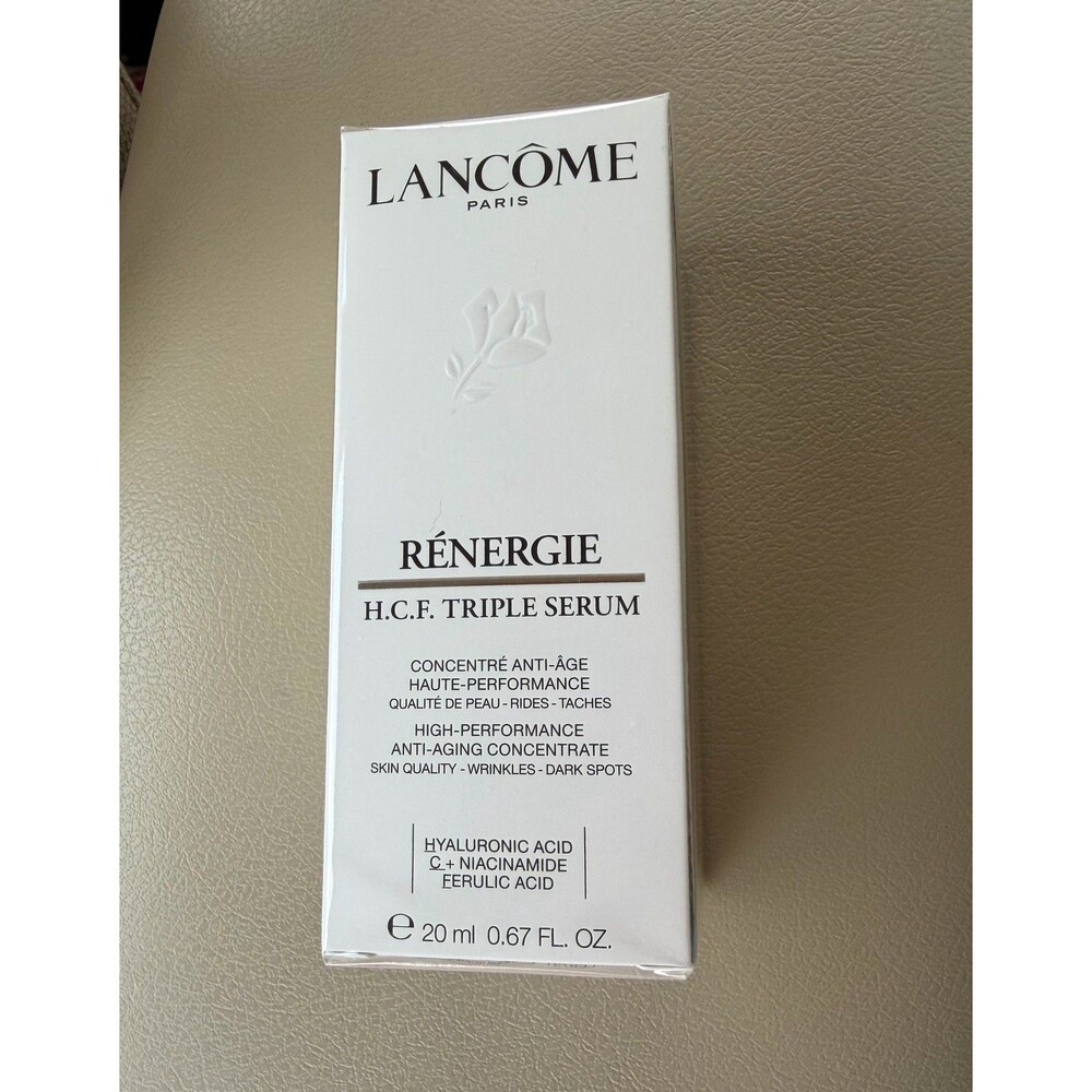 Lancome Renergie H.C.F Triple Serum Anti-Aging Concentrate - 0.67 oz / 20mL NEW